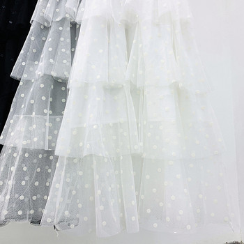 Női alkalmi ruha tüllrel, rövid ujjú fekete és szürke színben