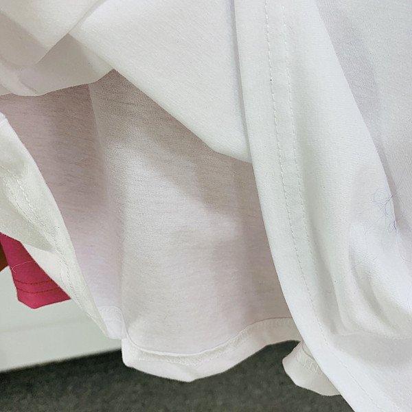 Γυναικεία casual μπλούζα με εφαρμογή σε μπλε, άσπρο και μαύρο χρώμα