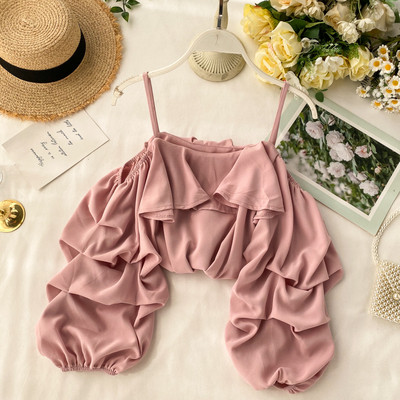 Γυναικεία μπλούζα  με μακριά μανίκια σε διάφορα χρώματα