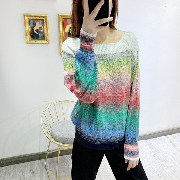 Μακρύ πουλόβερ σε διάφορα χρώματα