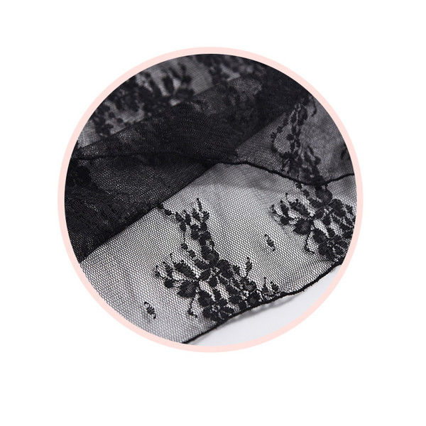 Γυναικεία δαντελένια μπλούζα με μακρύ μανίκι σε μπεζ, μαύρο, καφέ, γκρι και λευκό χρώμα