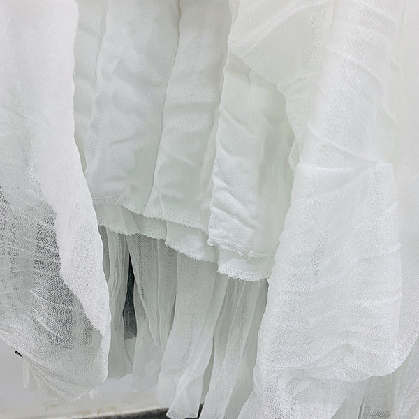 Fusta de dama moderna plisata cu talie inalta in negru