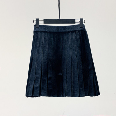 Fusta casual dama - model scurt cu talie inalta