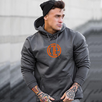 Hanorac modern pentru bărbați cu cravate și imprimeu în patru culori