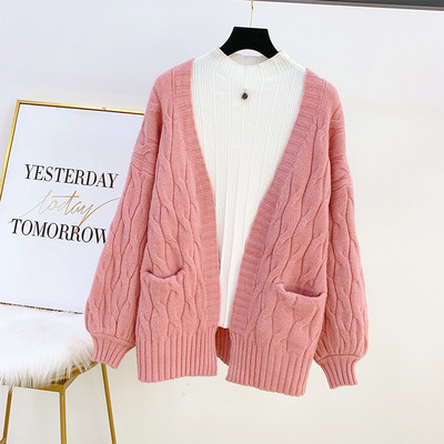 Κομψή γυναικεία ζακέτα χωρίς τσέπες σε διάφορα χρώματα