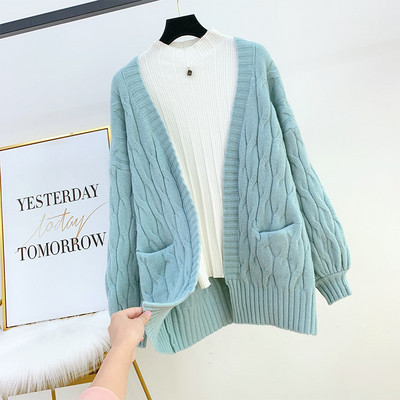 Κομψή γυναικεία ζακέτα χωρίς τσέπες σε διάφορα χρώματα