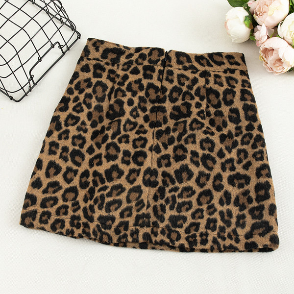 Fusta casual de dama cu talie inalta si fermoar