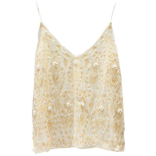 Κομψό γυναικείο αμάνικομε λεπτούς ιμάντες ώμου σε κίτρινο χρώμα