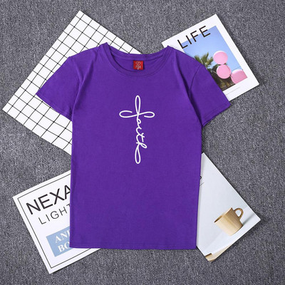 Νέο μοντέλο γυναικείο t-shirt με  κοντό μανίκι σε διάφορα χρώματα