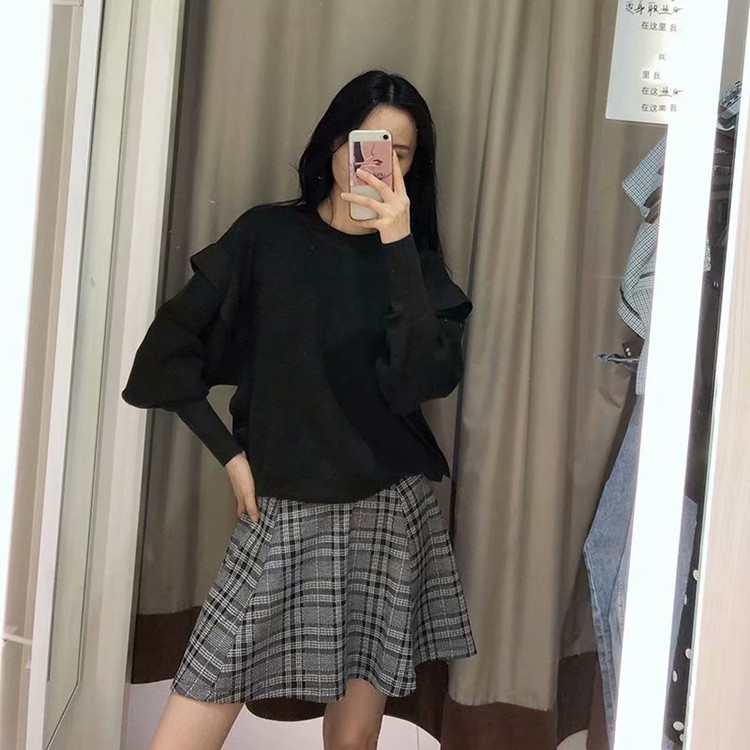 Pulover de dama de culoare verde - model larg