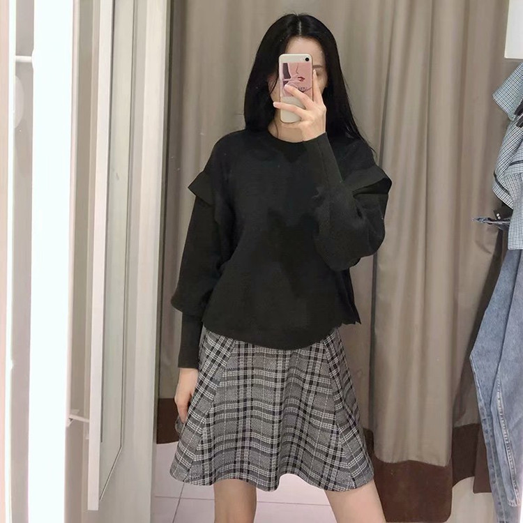 Pulover de dama de culoare verde - model larg