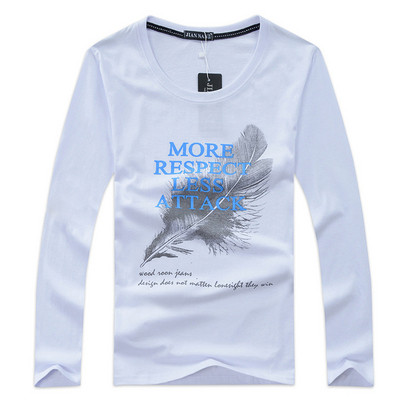 Casual ανδρική μπλούζα με εφαρμογή σε διάφορα χρώματα