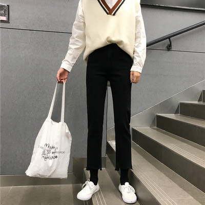 Női farmer sima modell magas derékkal, két színben