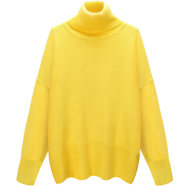 Γυναικεία μπλούζα με μεγάλο κολάρο σε κίτρινο, λευκό και μπεζ χρώμα