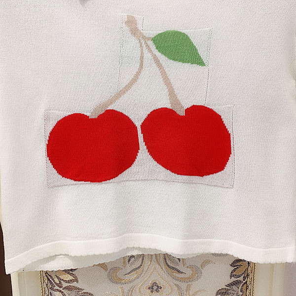 Bluza de dama cu broderie colorata si guler