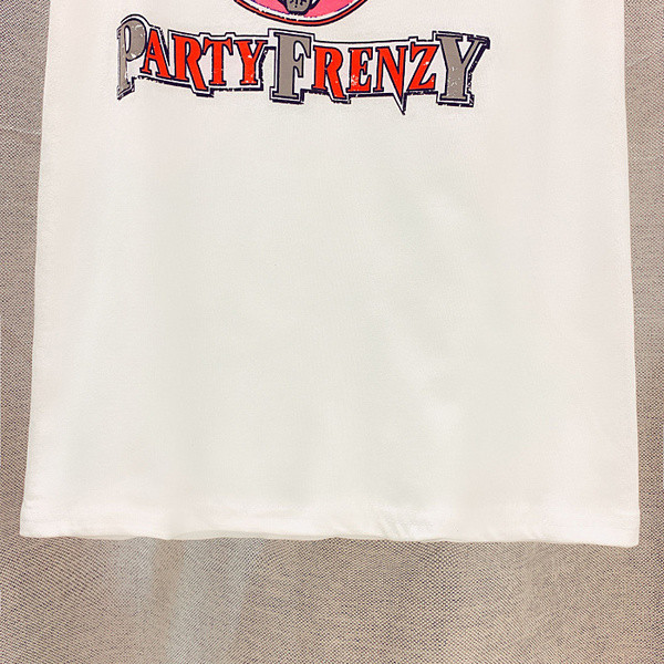 Bluza de dama cu aplicatie colorata alb-negru