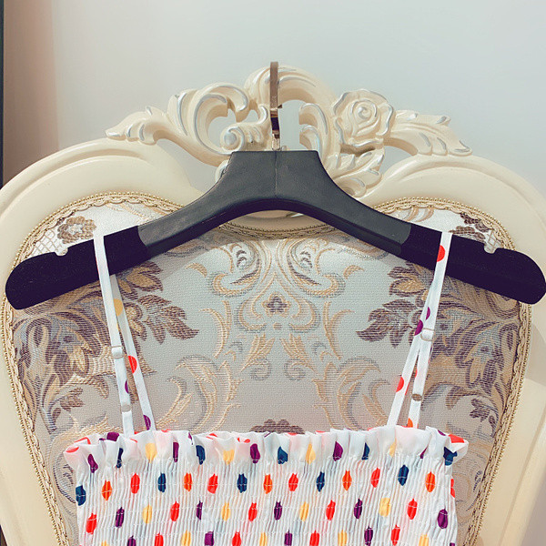 Maieu de dama - model scurt cu bretele subtiri