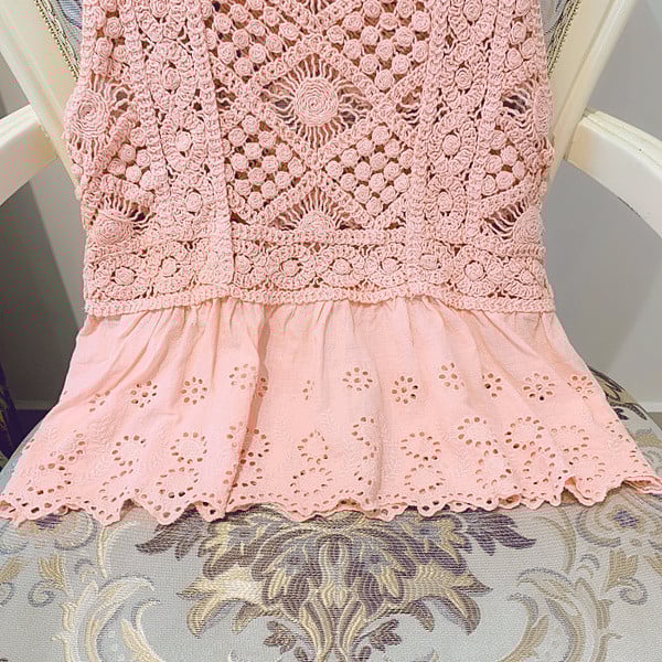 Maieu de damă cu decolteu pătrat de culoare albă