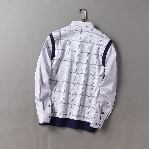 Cămașă elegantă pentru bărbați, cu guler și vestă clasice