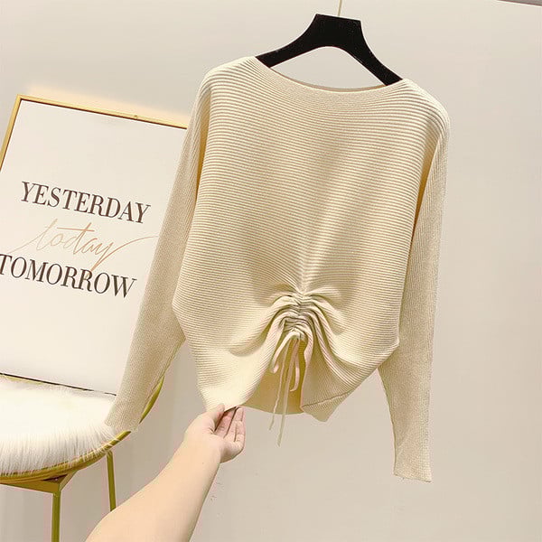 Pulover de dama cu decolteu rotund in mai multe culori