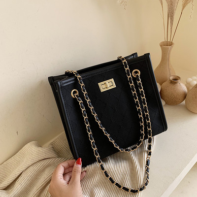 Geanta de dama eleganta din piele ecologica in trei culori