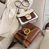 Geanta de dama moderna cu catarama in mai multe culori