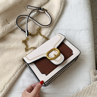 Geanta de dama moderna cu catarama in mai multe culori