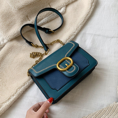 Geanta de dama moderna cu catarama in mai multe culori