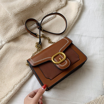 Geanta de dama moderna cu catarama in mai multe culori