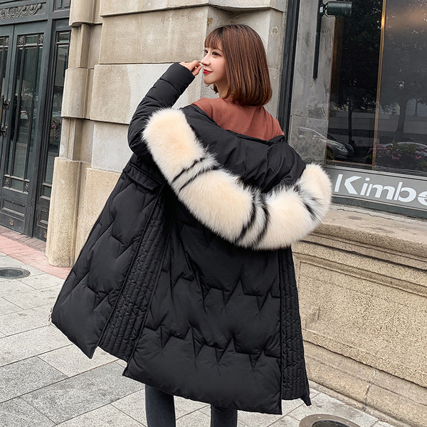 Geaca de dama model NOU cu puf pe gluga in mai multe culori