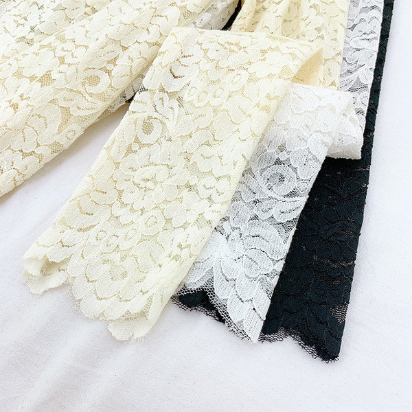 Bluză de damă modernă din dantelă cu fermoar pe spate în trei culori