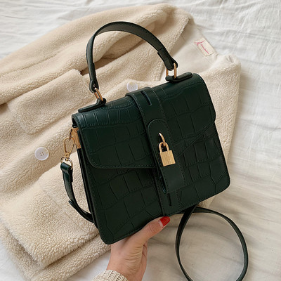 Geanta de dama moderna din piele cu manere lungi si scurte in mai multe culori