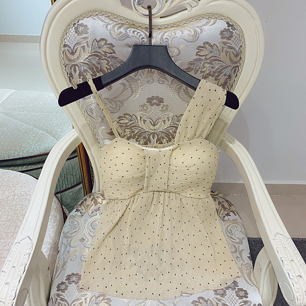 Maieu modern de damă cu bretele în bej și albastru