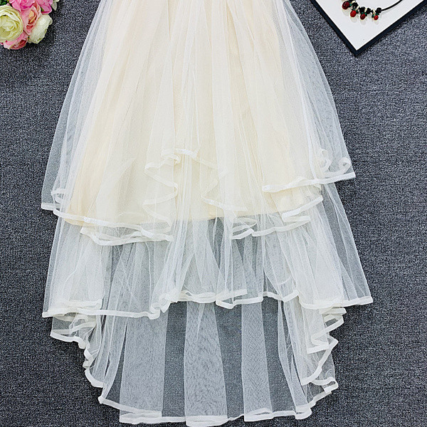 Rochie de dama cu tul model lung si lat