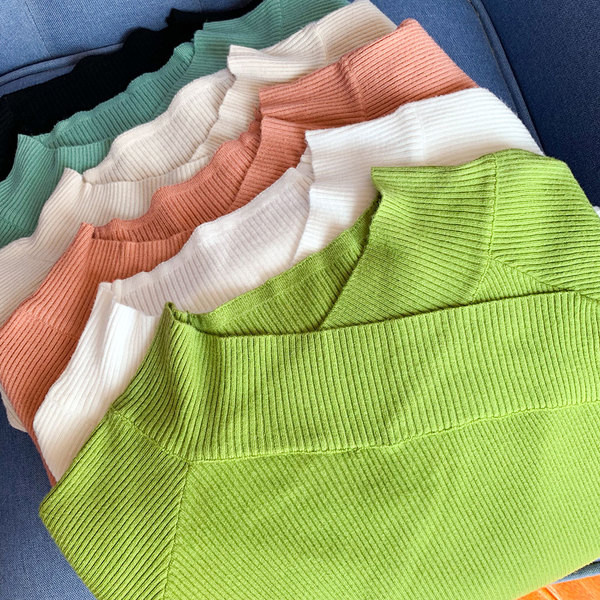 Bluză casual de damă cu mâneci lungi în mai multe culori diferite