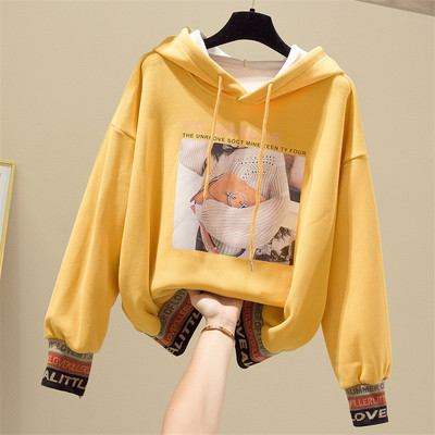 Női alkalmi pulóver mintával és nyakkendővel, négy színben