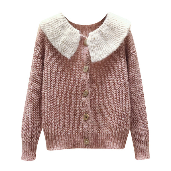 Női alkalmi mellény gombokkal és gallérral négy színben