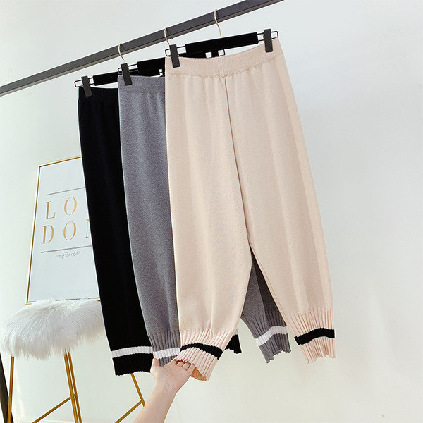 Alkalmi női nadrág magas derékkal, három színben