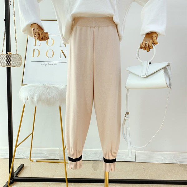 Alkalmi női nadrág magas derékkal, három színben