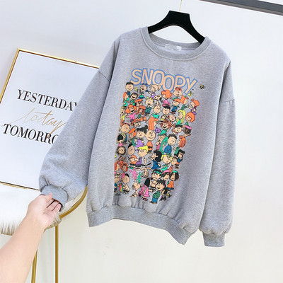 Modern női blúz rátéttel és kerek nyakkivágással, három színben