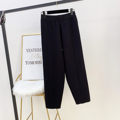 Модерен дамски панталон с висока талия в четири цвята