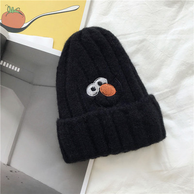 Palarie casual dama de iarna cu broderie in mai multe culori