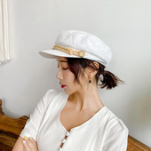 Palarie de dama moderna cu vizor in trei culori