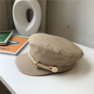 Palarie de dama moderna cu vizor in trei culori