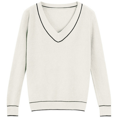 Bluză casual de damă cu decolteu în V în negru, alb, verde, albastru și bej