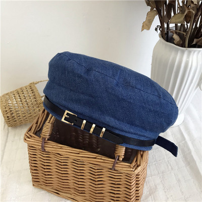 Palarie moderna de dama cu catarama in patru culori