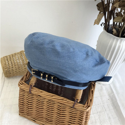 Palarie moderna de dama cu catarama in patru culori