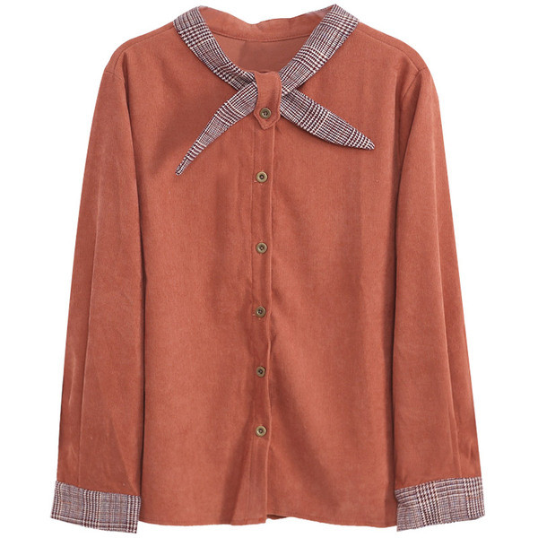 Cămașă lată de damă cu panglică