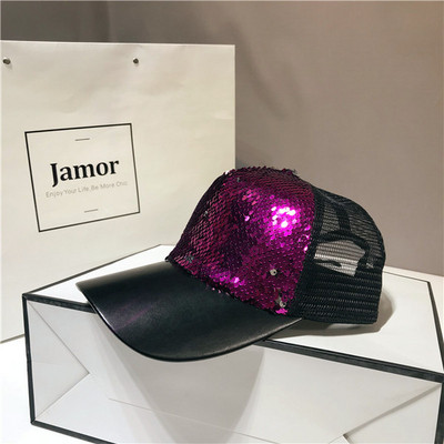 Model NOU palarie dama cu paiete in mai multe culori