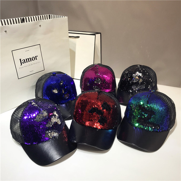 Model NOU palarie dama cu paiete in mai multe culori